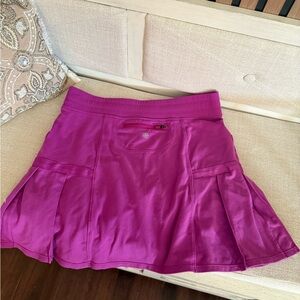 Athleta Purple Mini Athletic Workout Skirt